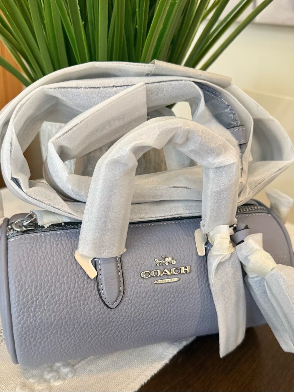 Coach Lacey Pebbled Leather Crossbody